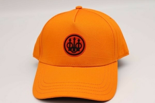 写真多数掲載希少新品 ベレッタ Beretta Patch Cap ラバーロゴ ツバ裏おでこ部分速乾系素材 キャップ 帽子 オレンジ 管理No2Db_画像2