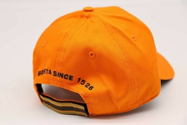 写真多数掲載希少新品 ベレッタ Beretta Patch Cap ラバーロゴ ツバ裏おでこ部分速乾系素材 キャップ 帽子 オレンジ 管理No2Db_画像5