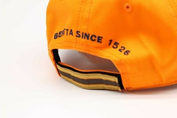 写真多数掲載希少新品 ベレッタ Beretta Patch Cap ラバーロゴ ツバ裏おでこ部分速乾系素材 キャップ 帽子 オレンジ 管理No2Db_画像4