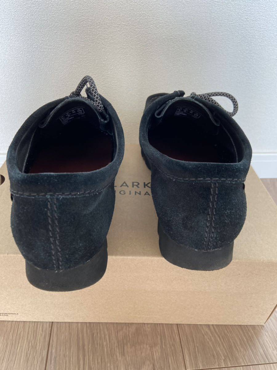 クラークス ワラビー GORE-TEX ブラック 9 1/2 alwayth靴紐 クラークス ワラビー GORE-TEX ブラック 9 1/2 alwayth靴紐