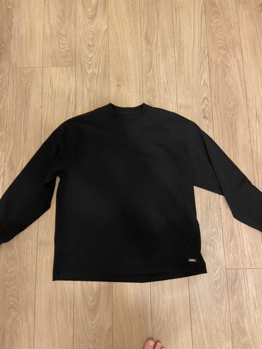 【即決・最終価格】ennoy 2Pack L/S T-Shirt (BLACK) エンノイ　ロンT 2パック　黒　サイズL【送料無料】