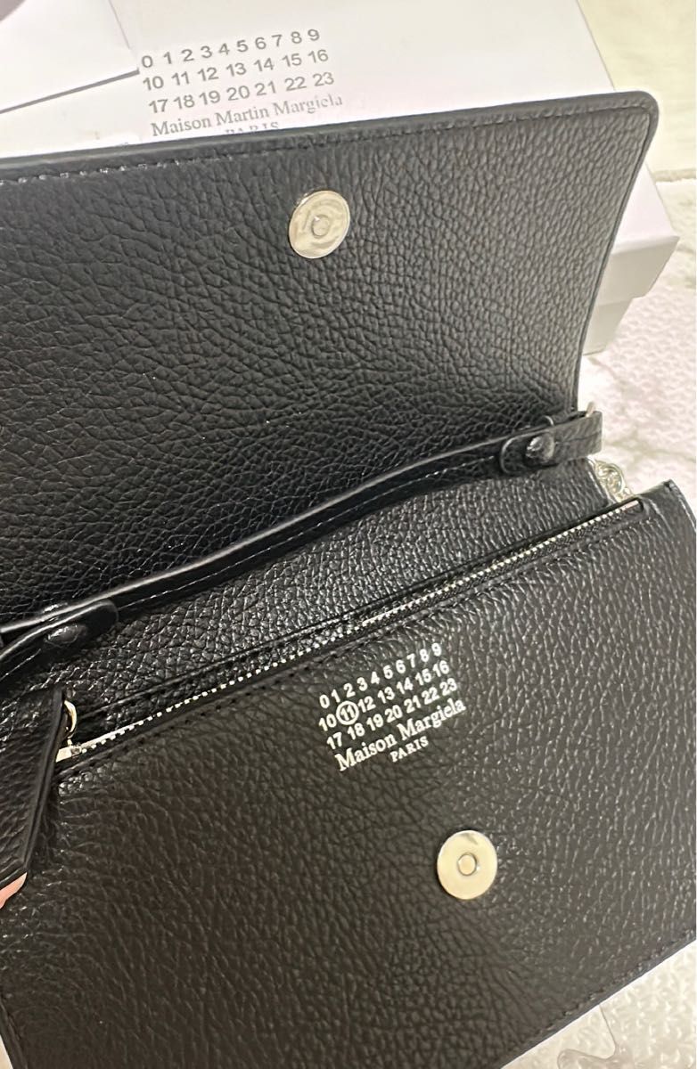 美品】Maison Margiela メゾンマルジェラ チェーンウォレットバッグ