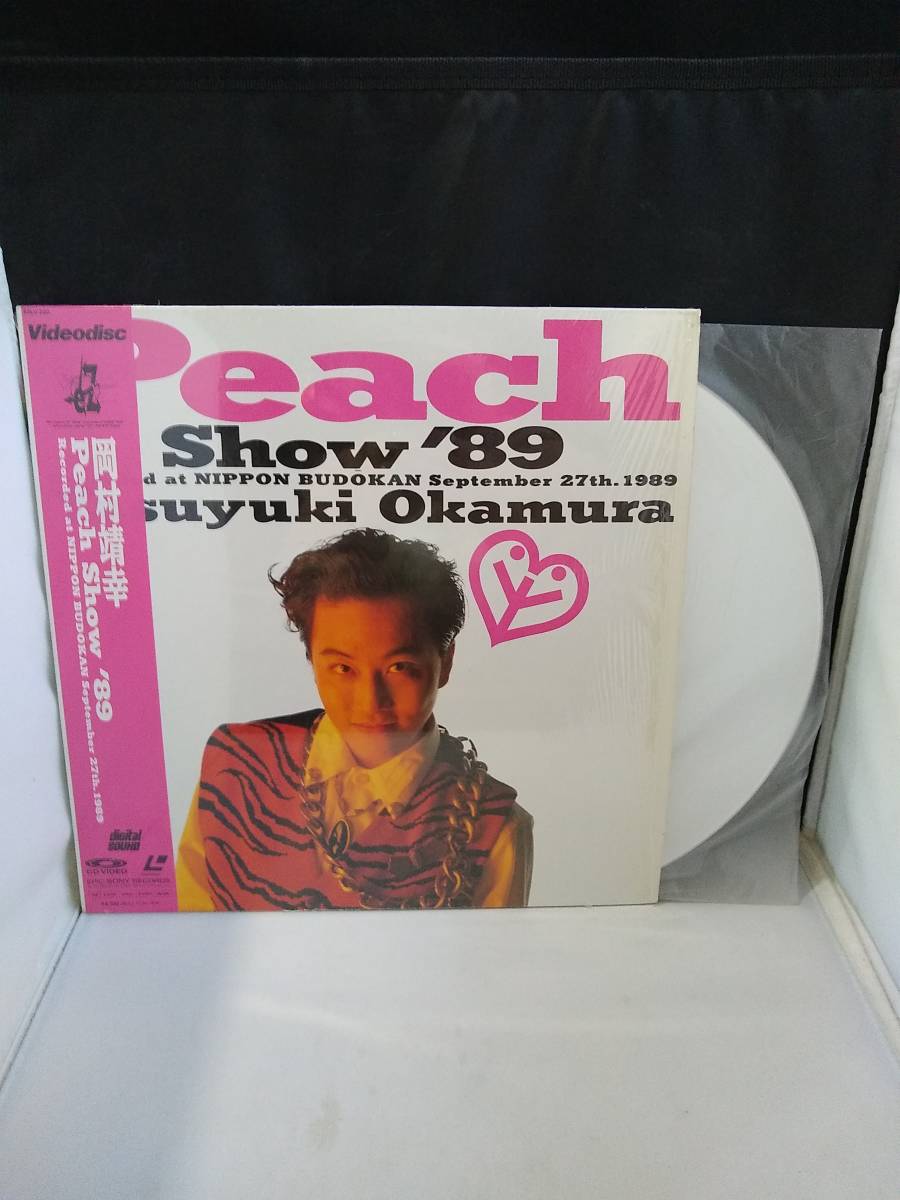 R6122 LD・レーザーディスク 岡村靖幸 Peach show '89の画像3