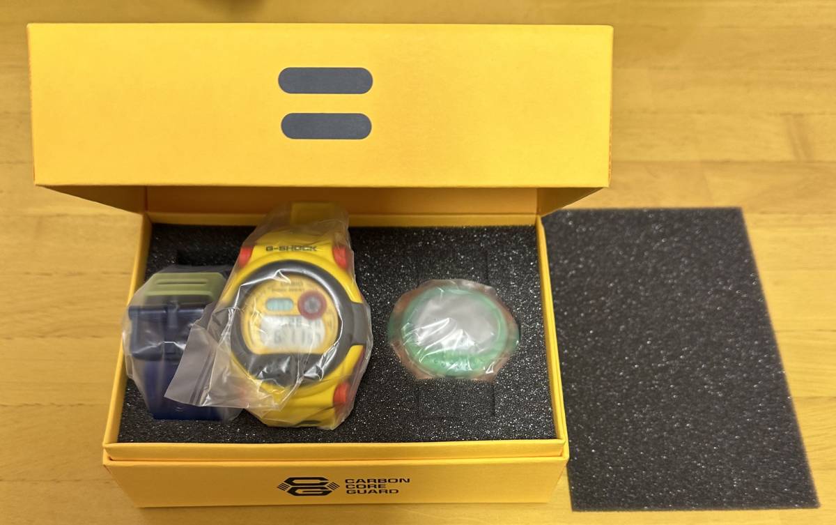 【送料込】タグ付 ジェイソン CASIO G-B001MVE-9JR G-SHOCK CapsuleTough 復刻 モバイルリンク イエロー 限定 電波時計 新品未使用 即決有_画像1