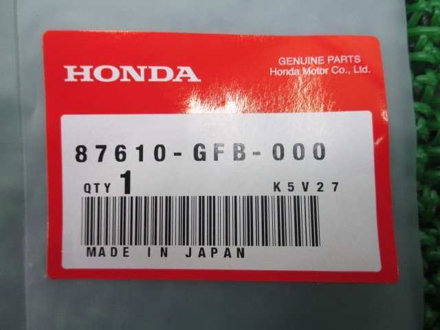 フォルツァ フューエルマークデカール 87610-GFB-000 在庫有 即納 ホンダ 純正 新品 バイク 部品 MF08 ステッカー ラベル 車検 Genuine_87610-GFB-000