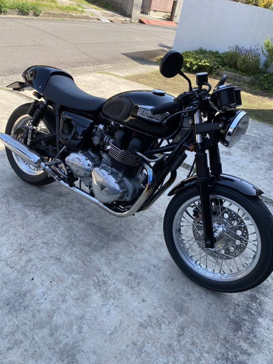 ヤフオク! - トライアンフ スラクストン900空冷キャブ