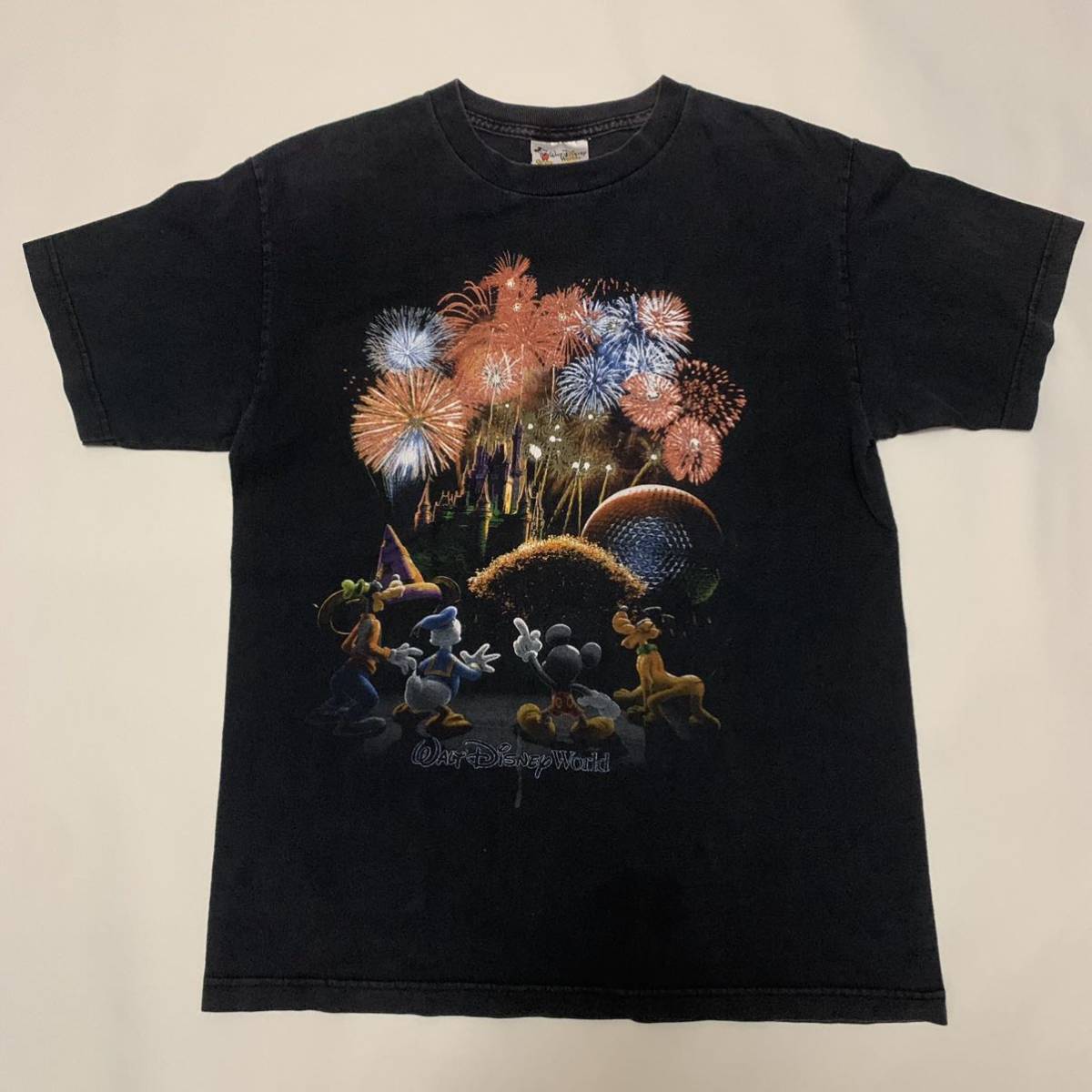 90s Walt Disney Tシャツ 企業 ミッキー ミニー / キャラ ヴィンテージ 80s ディズニー USA ファンタジア fantasia_画像1