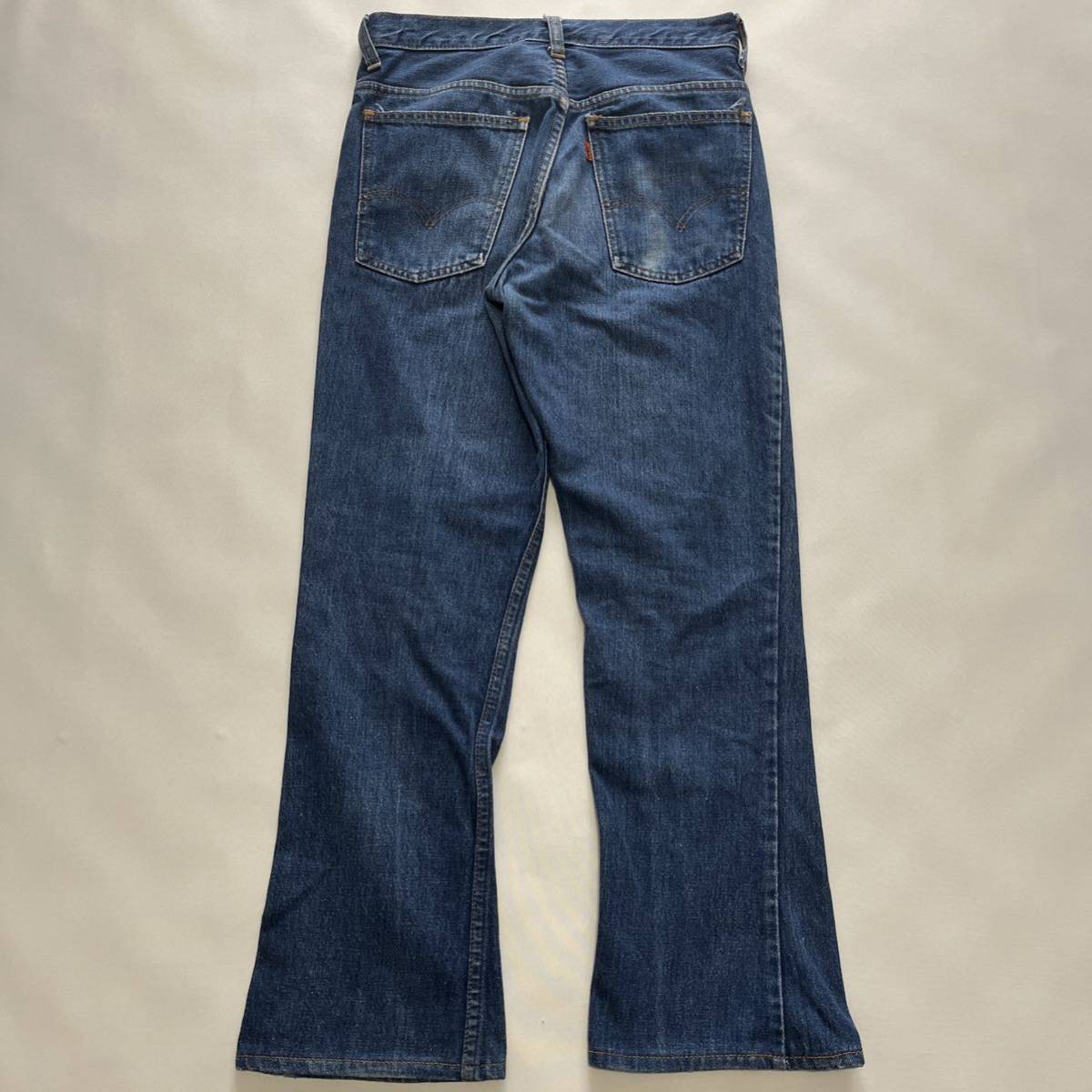 70s Levi's 646 デニムパンツ フレア / リーバイス デニム 501xx 90s 80s 60s big e 前期 517 66前期 ビンテージ_画像8