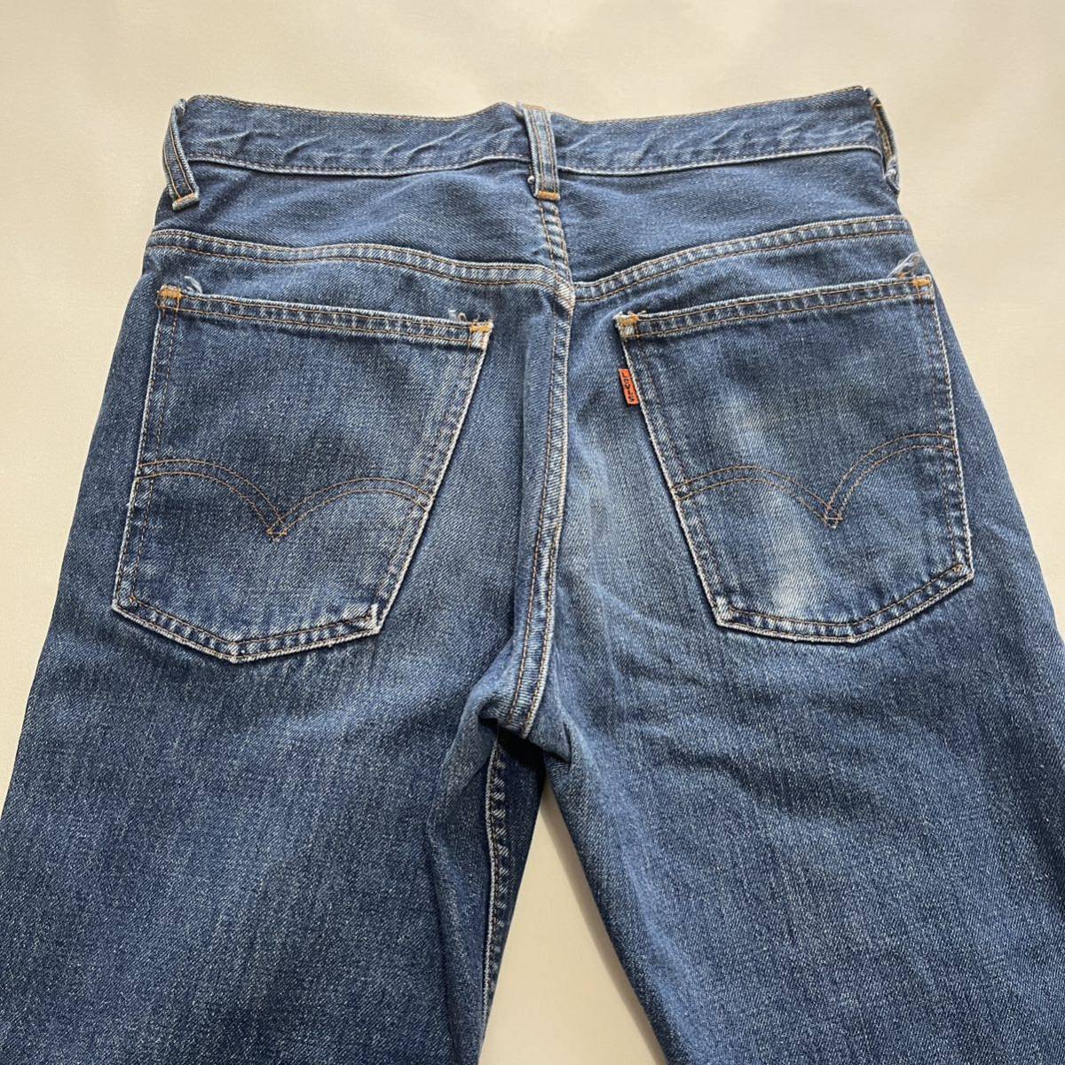 70s Levi's 646 デニムパンツ フレア / リーバイス デニム 501xx 90s 80s 60s big e 前期 517 66前期 ビンテージ_画像9