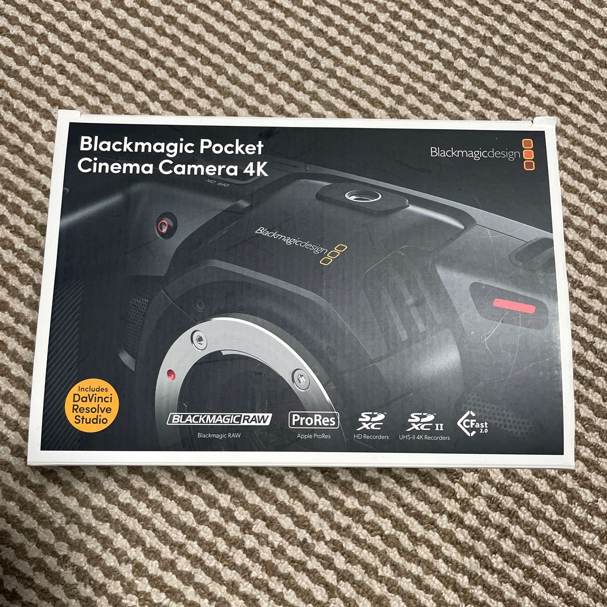 ほとんど未使用 Black Magic Design Pocket cinema camera4K ラスト