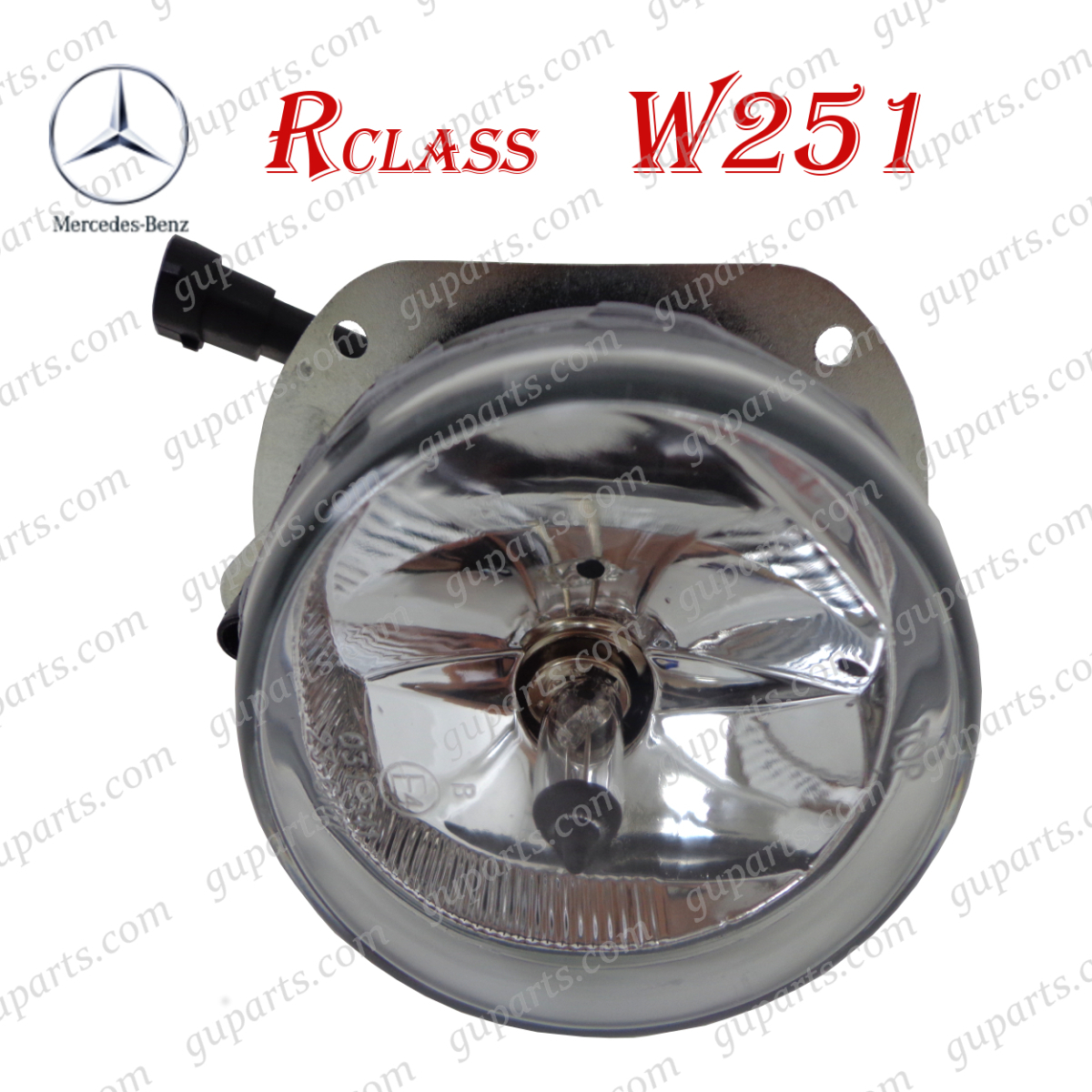 BENZ R Class W251 R63 AMG правая противотуманная фара A2098200856 A2048202256 251077 передний бампер дневной свет галоген 2007~2010 предыдущий период 