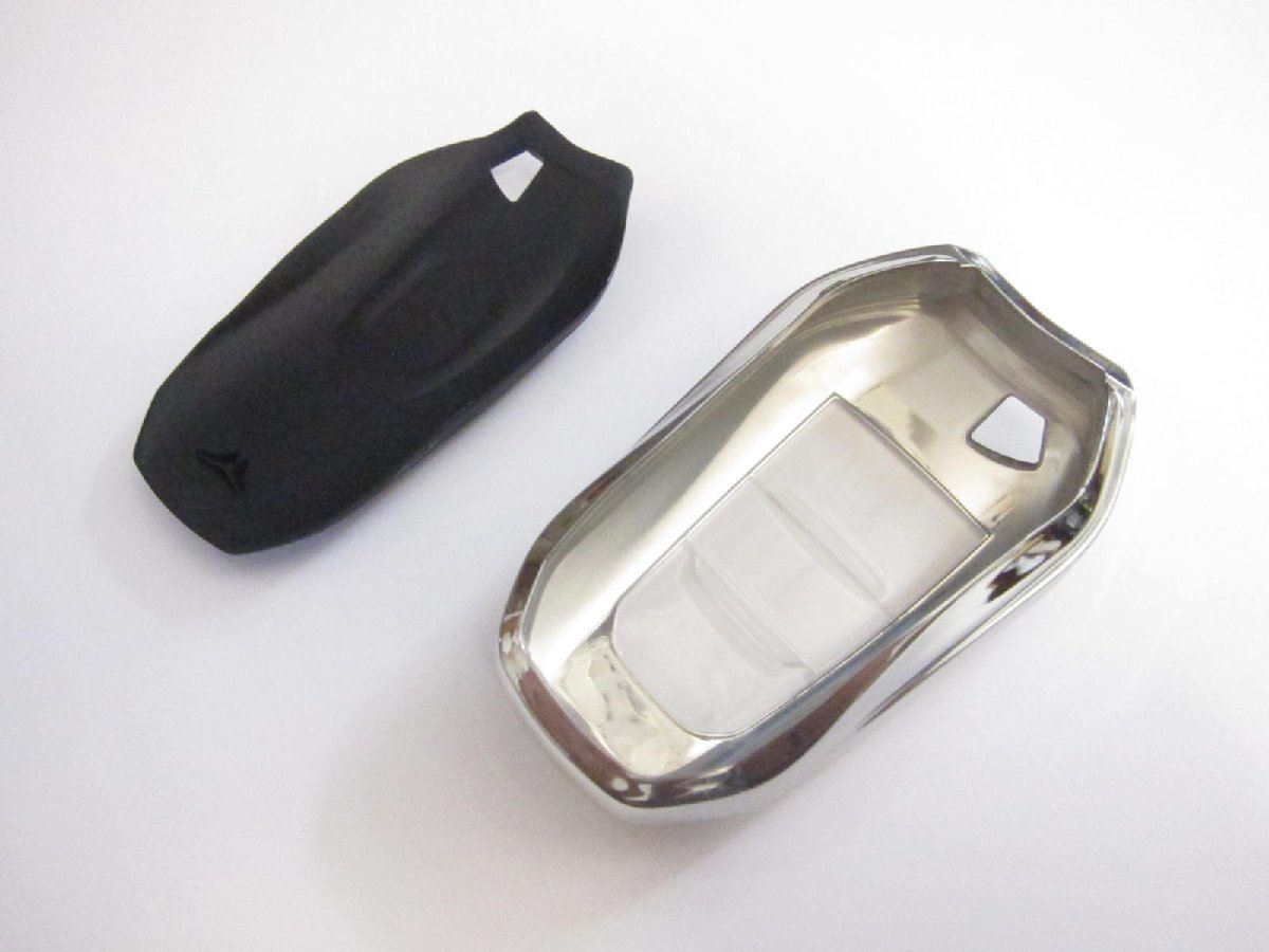  free shipping Peugeot / Citroen silicon key case 508/308/208/2008/5008/3008*DS3/4/5/6 C3 C5 etc. silver smart key cover new goods 