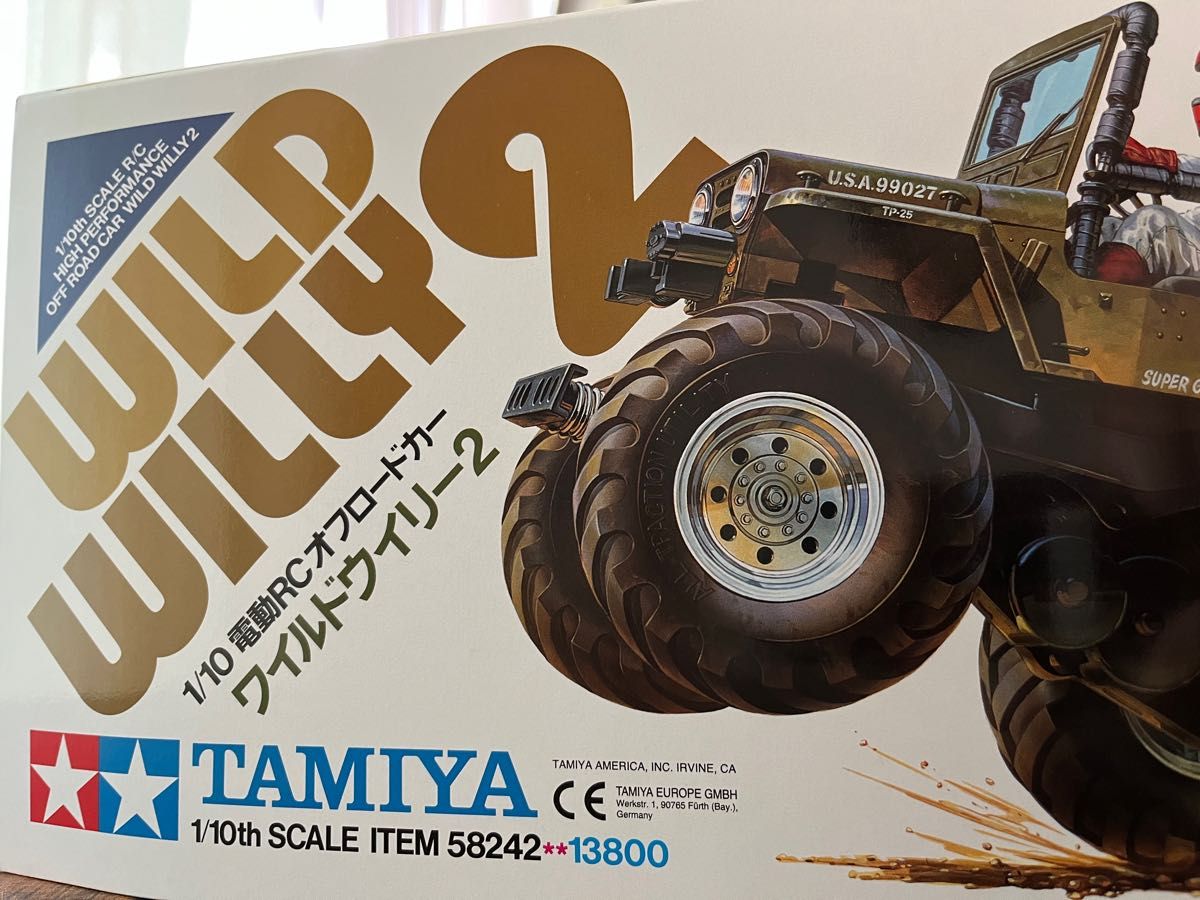新品未組立】タミヤ ラジコン ワイルドウイリー2(WR-02シャーシ 新品未組立】タミヤ ラジコン ワイルドウイリー2(WR-02シャーシ