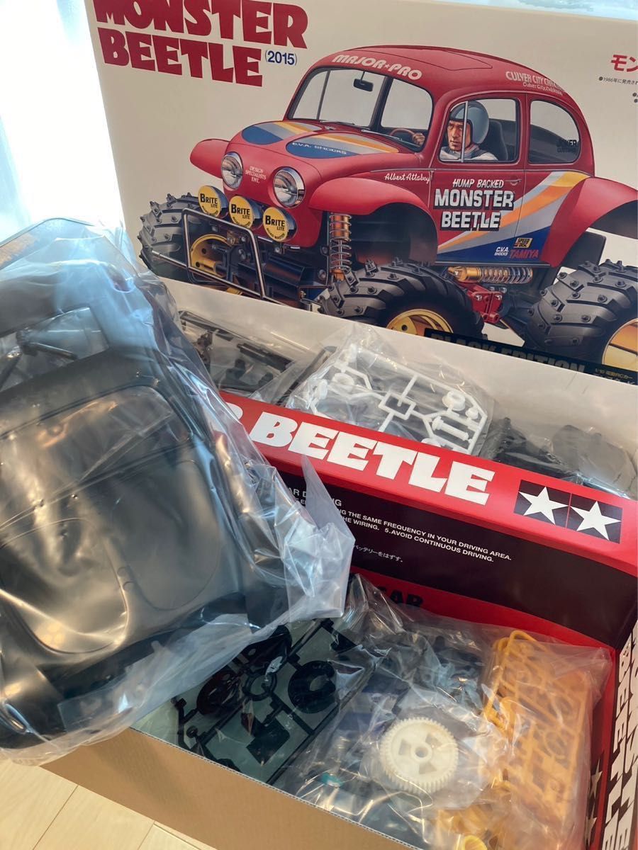新品未組立・レア】タミヤ ラジコン モンスタービートル 新品未組立・レア】タミヤ ラジコン モンスタービートル