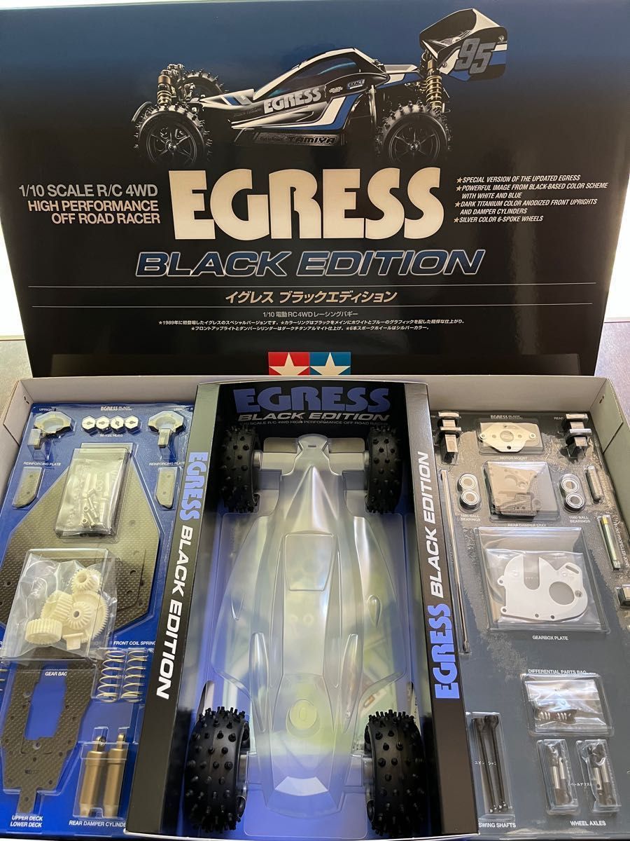 新品未組立・レア】タミヤ ラジコン イグレス ブラック 新品未組立・レア】タミヤ ラジコン イグレス ブラック