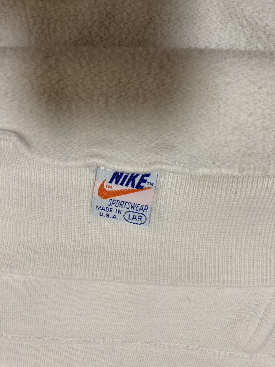 70s USA製 NIKE ハーフジップ パーカー L ナイキ スウェット 2 70s USA製 NIKE ハーフジップ パーカー L ナイキ スウェット 2