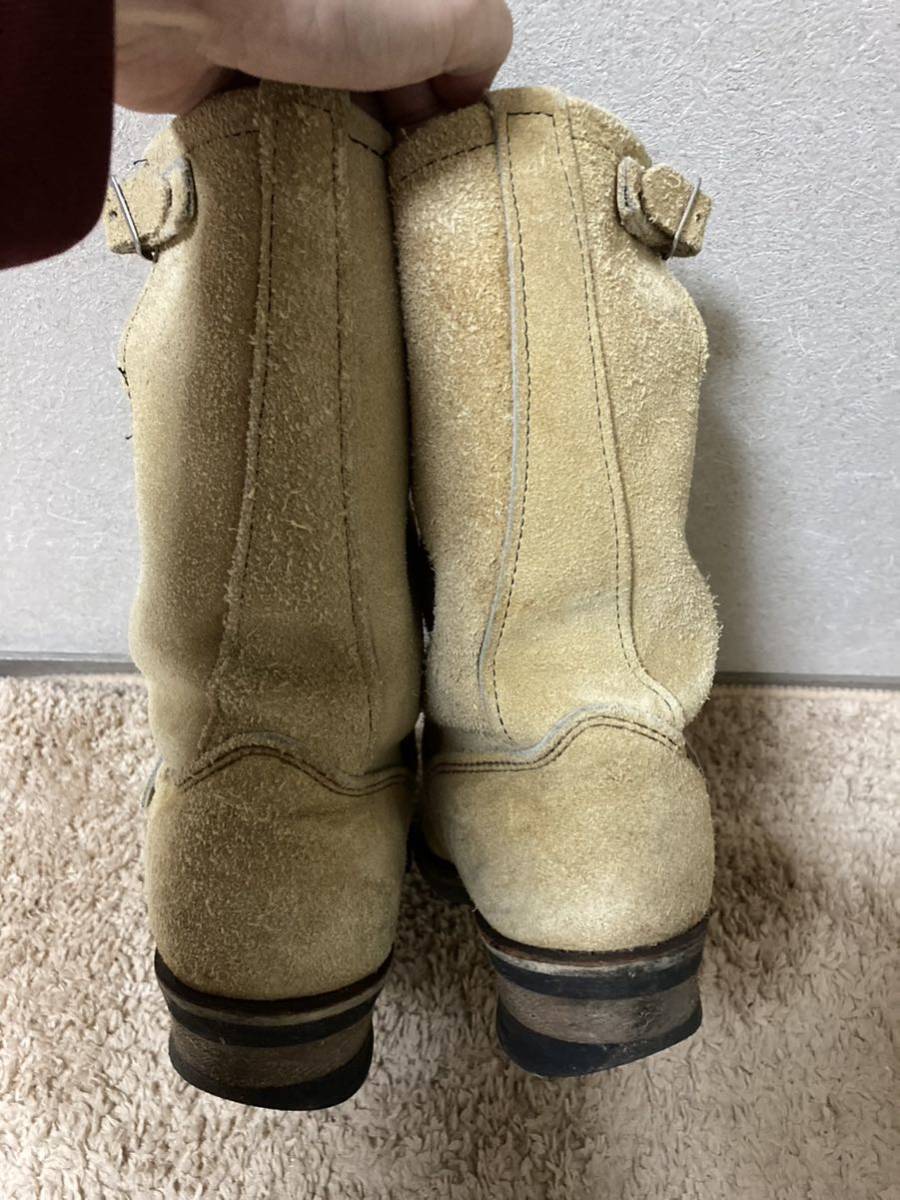 PT91 RED WING 8268 замша engineer boots 8D низкий ремень Red Wing 90s Vintage 