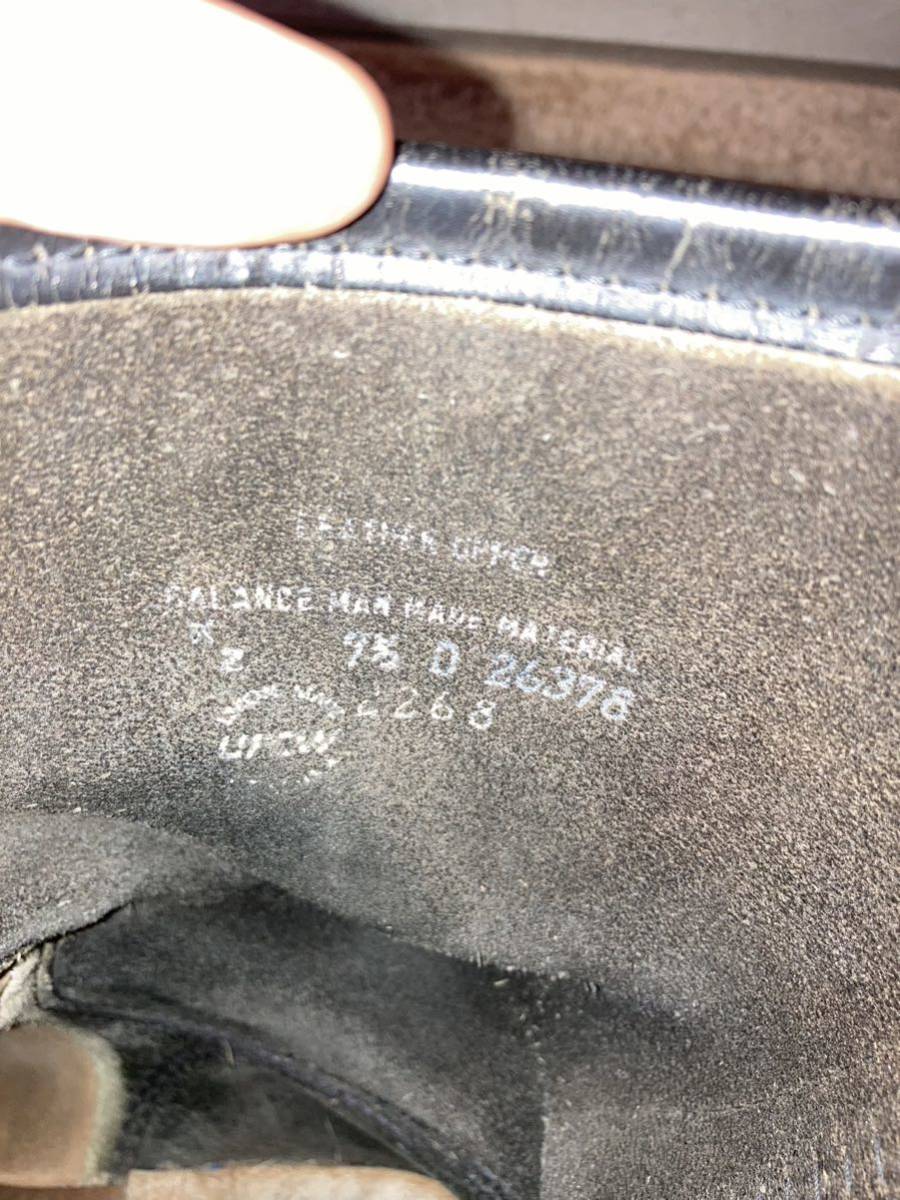 PT83 RED WING 2268 エンジニアブーツ 7.5D 刻印 ブラック 黒 レッドウイング ビンテージ