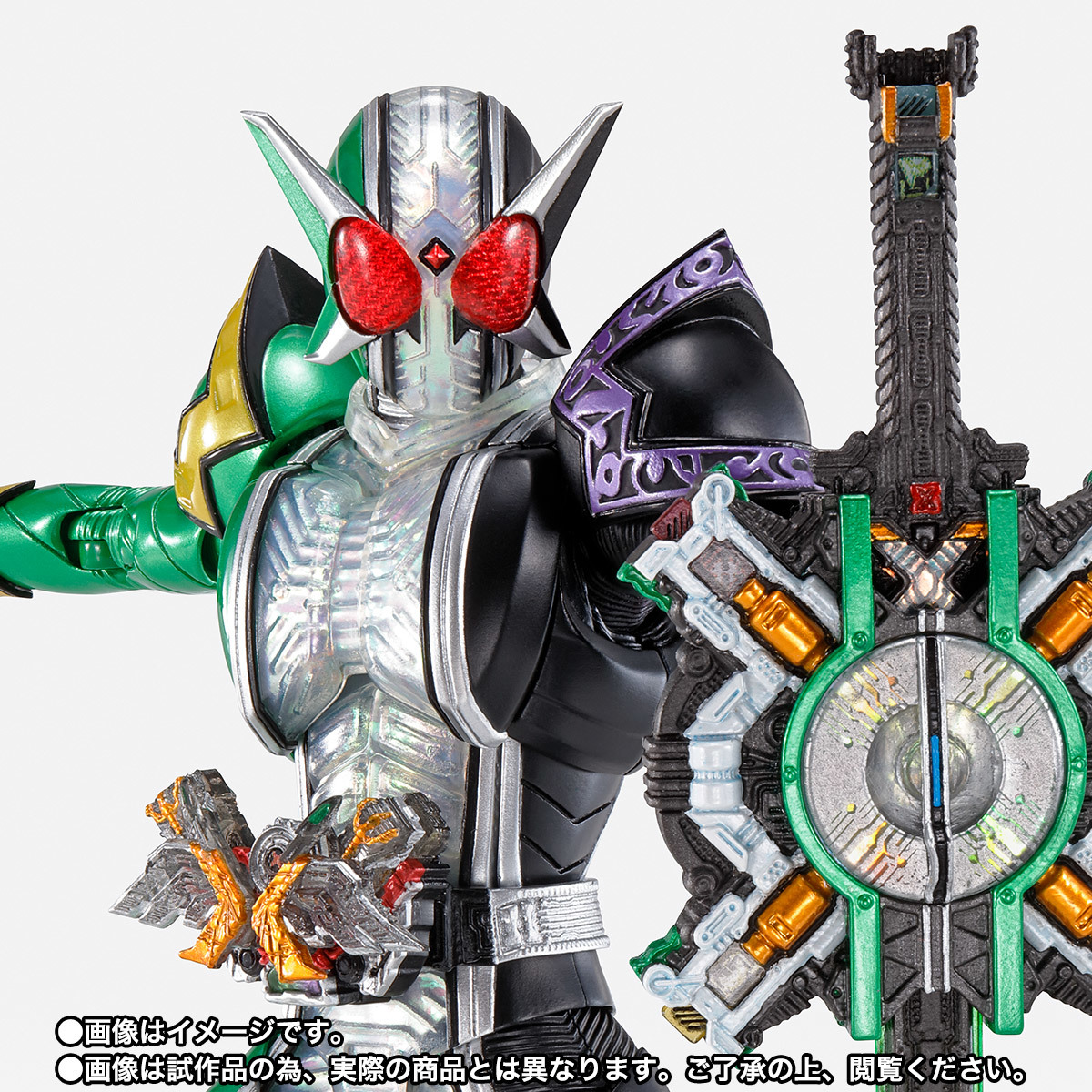 【期間限定特価】 バンダイナムコ 魂ウェブ商店 S.H.Figuarts(真骨彫製法) 仮面ライダーW サイクロンジョーカーエクストリーム 新品未開封品 仮面ライダーW(ダブル)