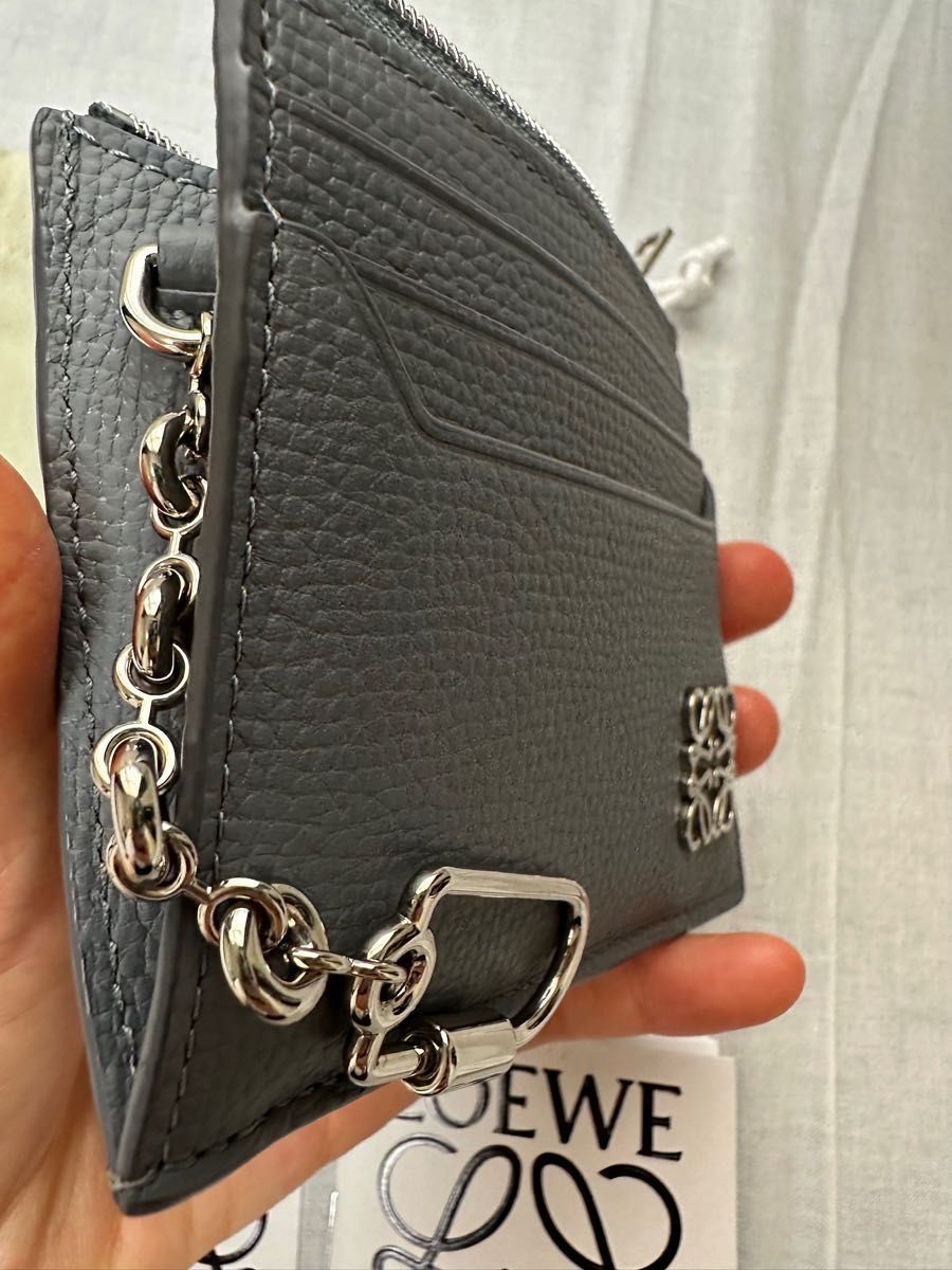 LOEWEロエベ アナグラムカードホルダーチェーン 小銭入れ コイン LOEWEロエベ アナグラムカードホルダーチェーン 小銭入れ コイン