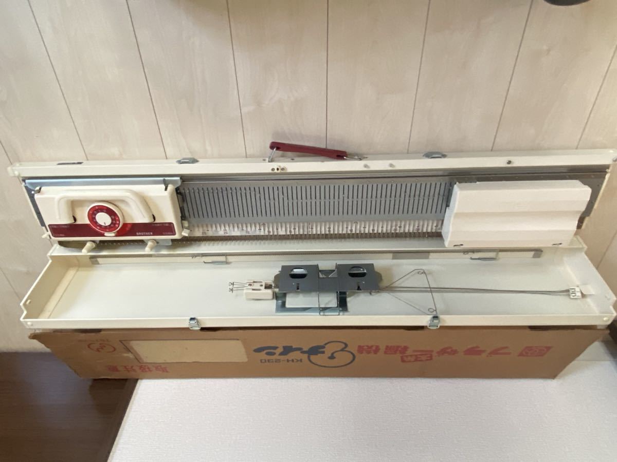 brother ブラザー 太 糸 編み機 KH-230 未使用?美品 | energysource