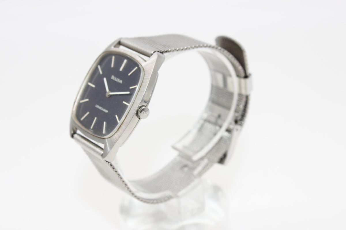 BULOVA LONGCHAMP メンズ腕時計 アンティーク 手巻き スイス製 稼働中