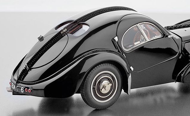  new goods unused * with translation!CMC 1/18 final product M085 Bugatti type 57SC Atlantic 1937 black 