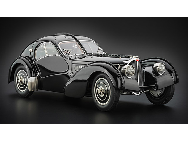  new goods unused * with translation!CMC 1/18 final product M085 Bugatti type 57SC Atlantic 1937 black 