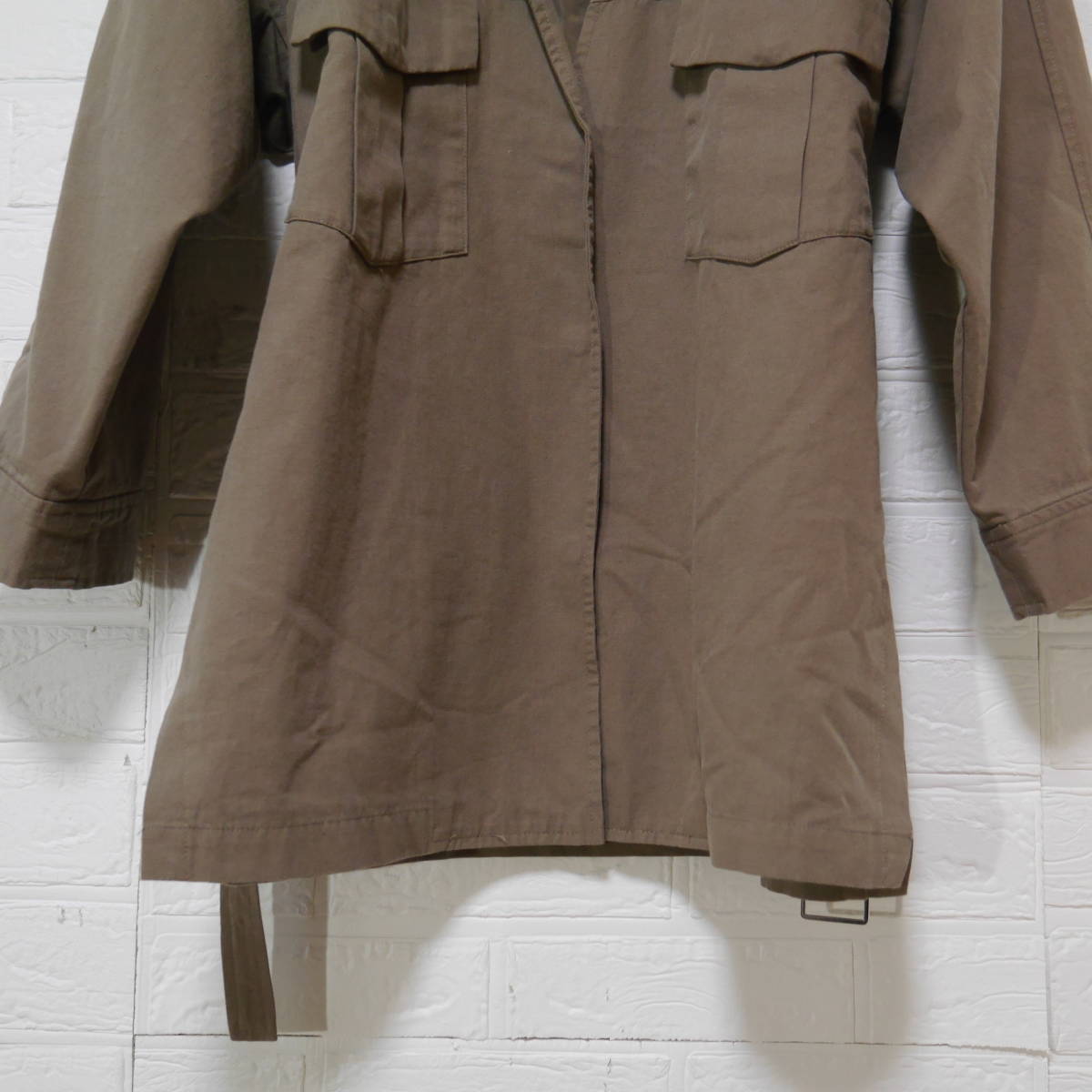 A623 * SENSE OF PLACE | sense ob Play s thin jacket tea used size F