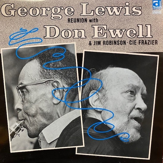 George Lewis With Don Ewell - Reunion（★盤面ほぼ良品！）_画像1