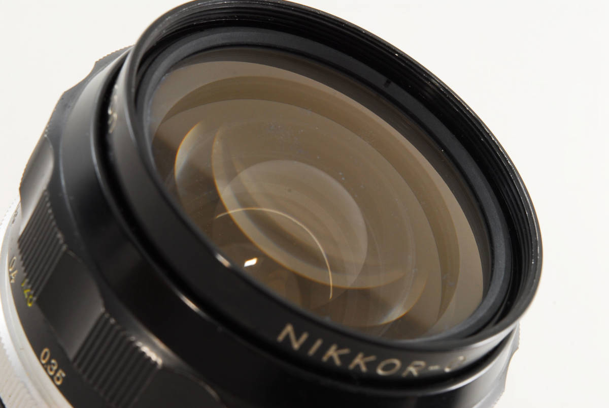 ★☆【動作OK品！】 #1886313 Nikon NIKKOR-O Auto 35mm F2 非Ai 単焦点 広角レンズ☆★_画像10