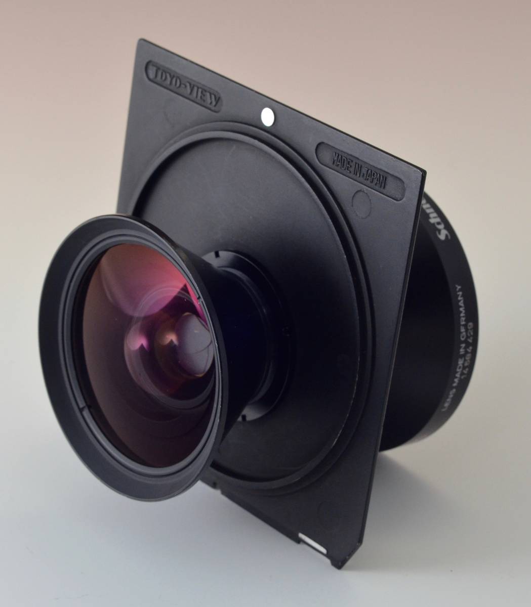 シュナイダー社製大判用 MC:SUPER- ANGULON 75mm F5,6 | neomdinc.com