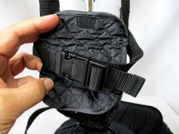 COMBI/ combination *NinnaNanna belt bag type simple baby sling BK quilting person na naan na