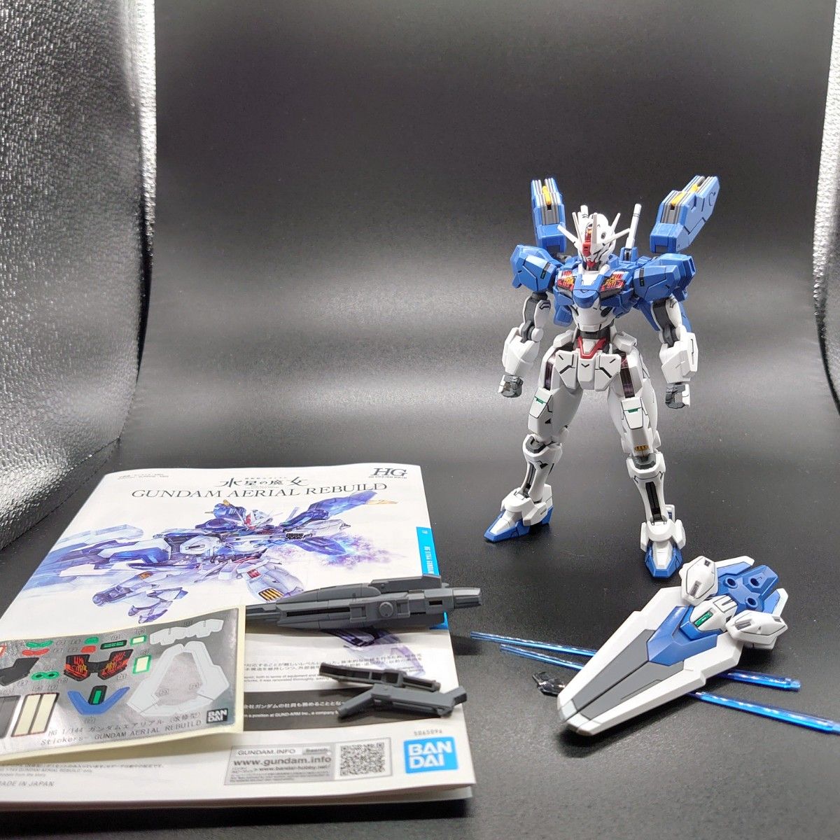 HG ガンダムエアリアル 改修・塗装完成品① HG ガンダムエアリアル 改修・塗装完成品①