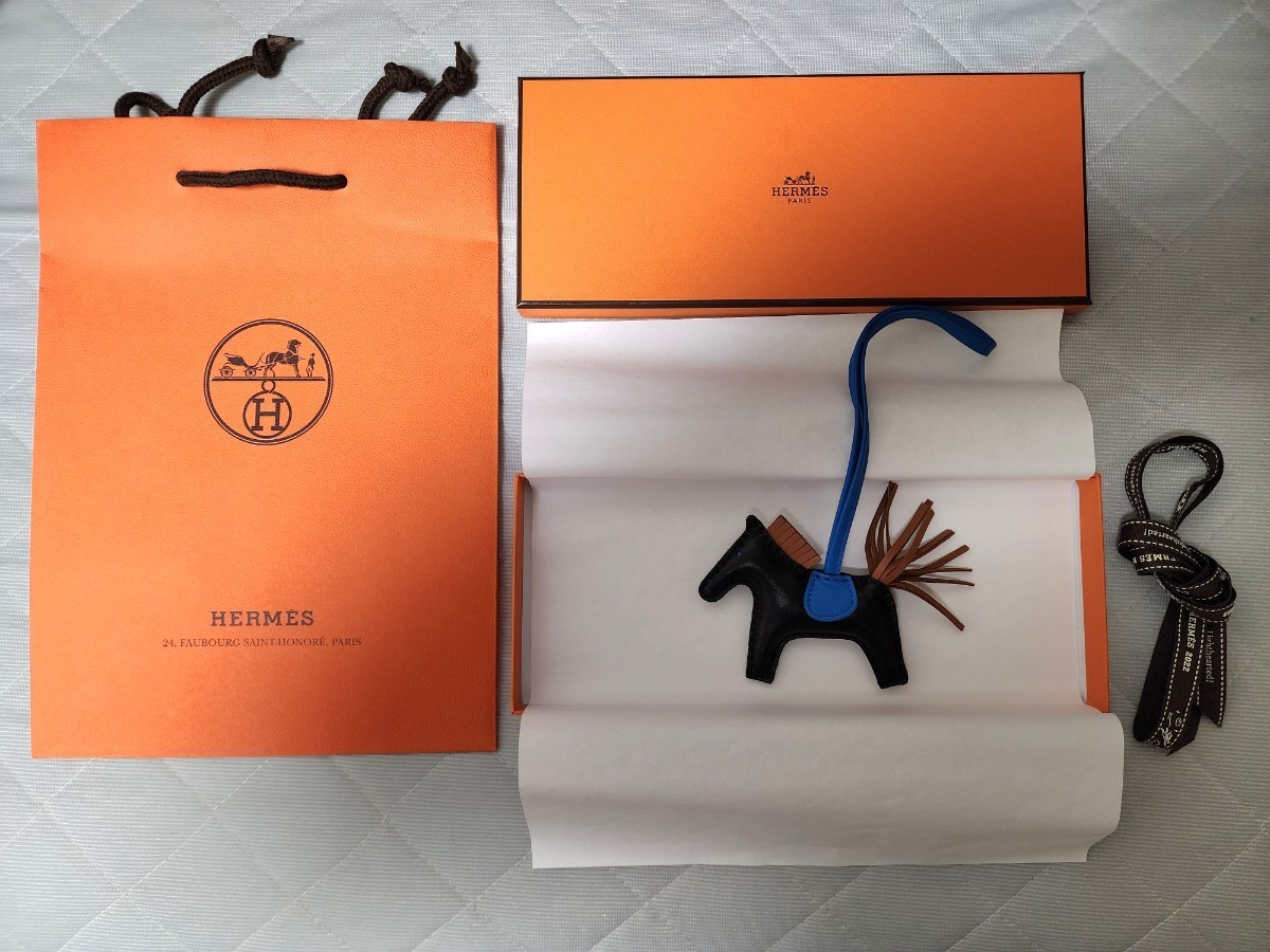 極美品】HERMES エルメス ロデオPM U刻印 LEON ロデオチャーム