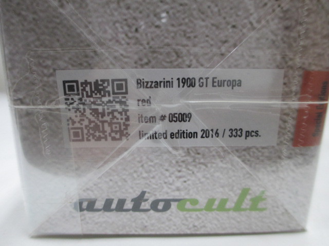 新品　1/43　Bizzarini　1900　GT　Europa　限定　絶版_画像4