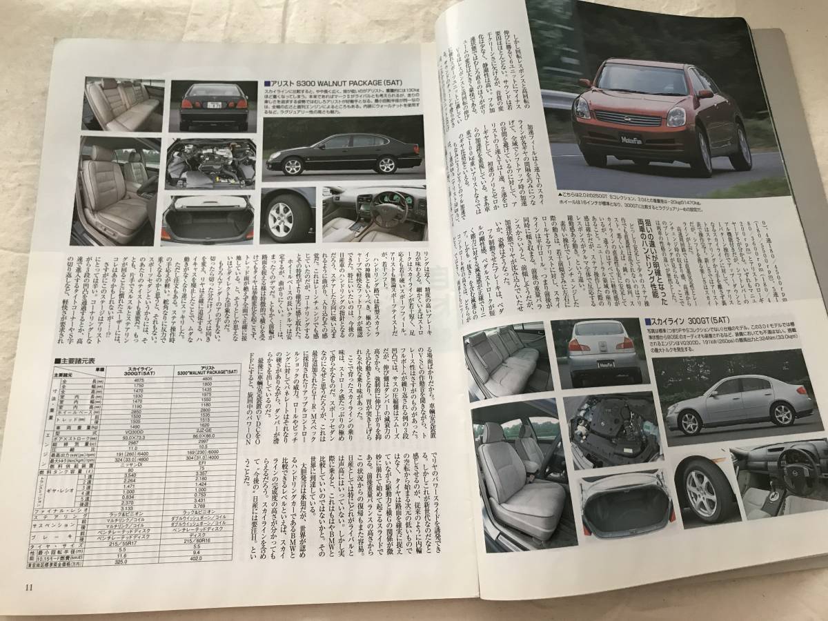 2841/モーターファン別冊ニューモデル速報　新型スカイラインのすべて　日産Nissan　第284弾 平成13年7月2001_画像4