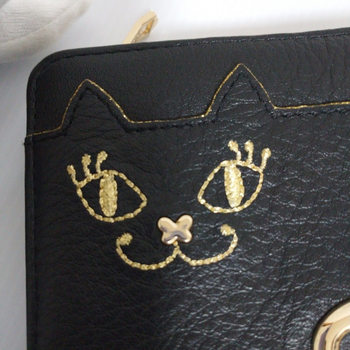 アナスイ 二つ折り財布 ティティ 黒猫モチーフ|Yahoo!フリマ アナスイ 二つ折り財布 ティティ 黒猫モチーフ|Yahoo!フリマ