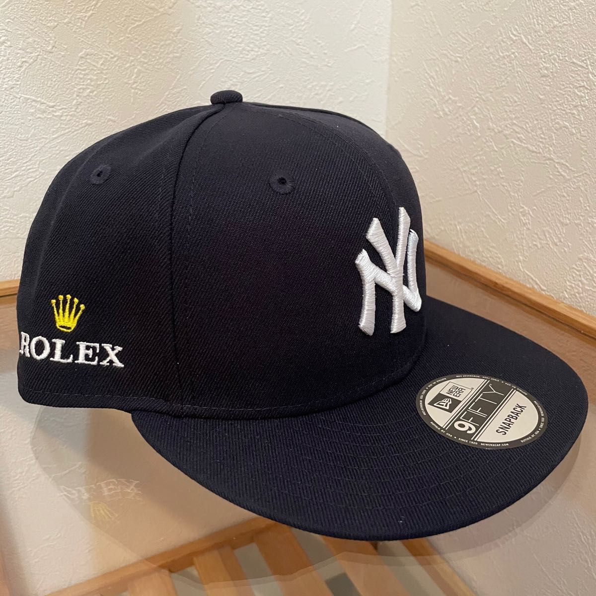 レア ROLEX NEW ERA 9FIFTY ヤンキース キャップ ロレックス-