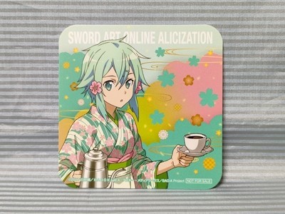 ソードアートオンライン セガコラボカフェ限定 非売品コースター 第3弾 シノン セガカフェ SAO アリシゼーション_画像1