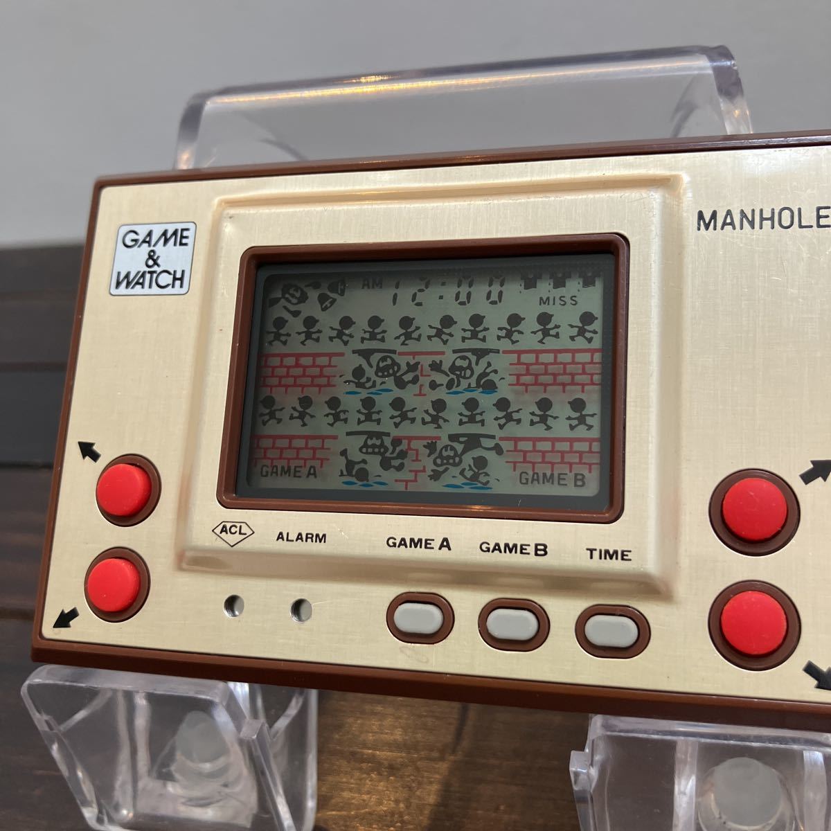 ゲームウォッチ マンホール ※液漏れありません!任天堂 GAMEWATCH