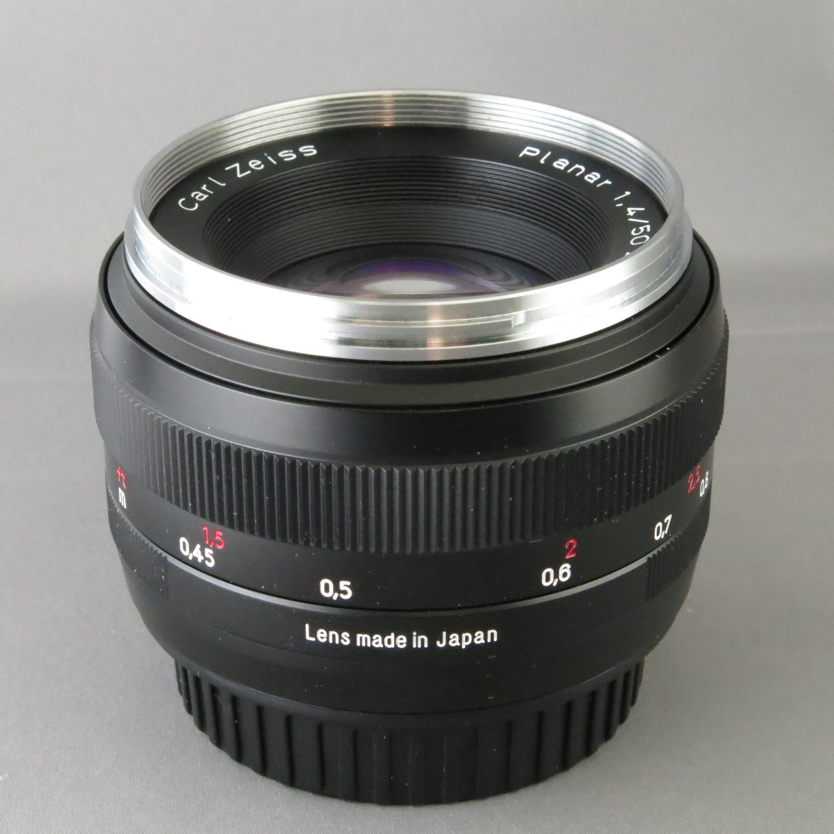 [ beautiful goods ]ZEISS Canon EF for PLANAR50mmF1.4ZE Canon Canon EF mount ( Canon )*NO.7008