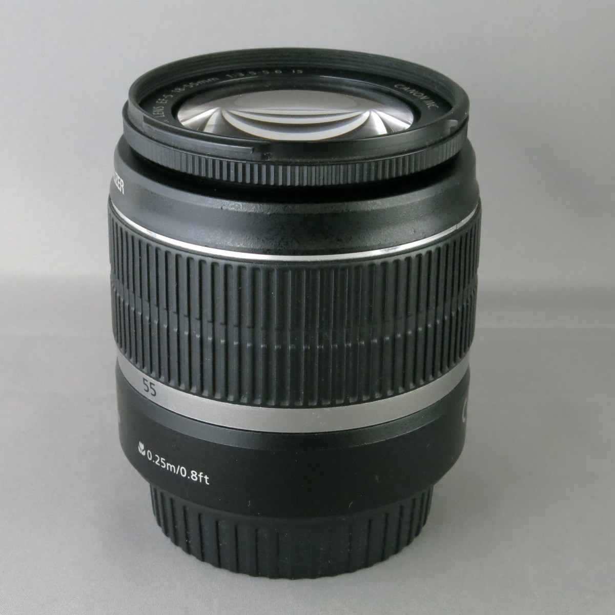 【美品】Canonキャノン キヤノン EF-S18-55mmF3.5-5.6IS キヤノンＥＦマウントAPS-Cサイズセンサー用★NO.7056の画像3