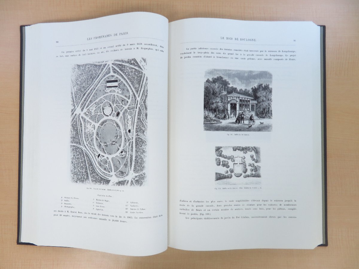 【年中無休】 Alphand『Les Jardin promenades 2002年刊 Paris』限定1000部 de その他