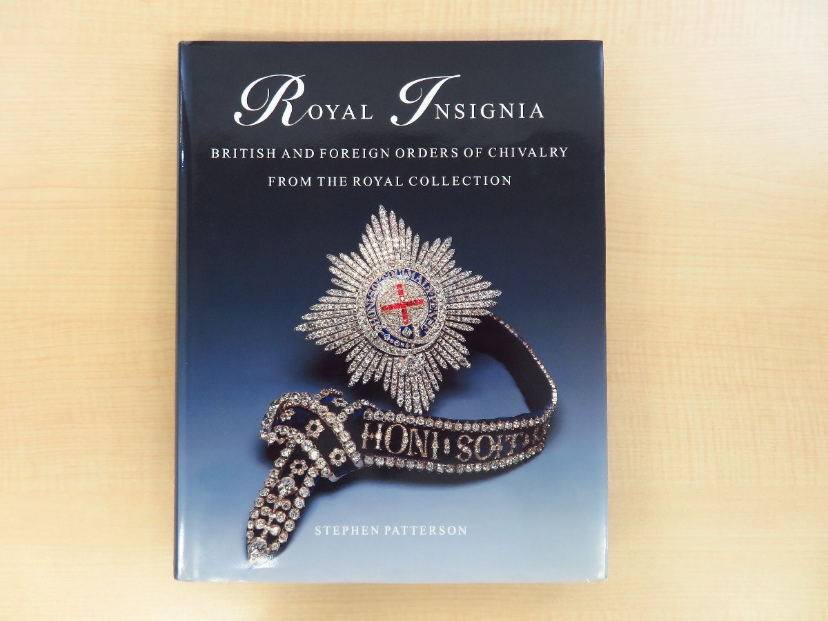 Patterson Stephen『Royal Insignia』1996年ロンドン刊 英国王室関連の徽章写真集 ジュエリー 宝飾品 宝飾工芸品 宝石_画像1