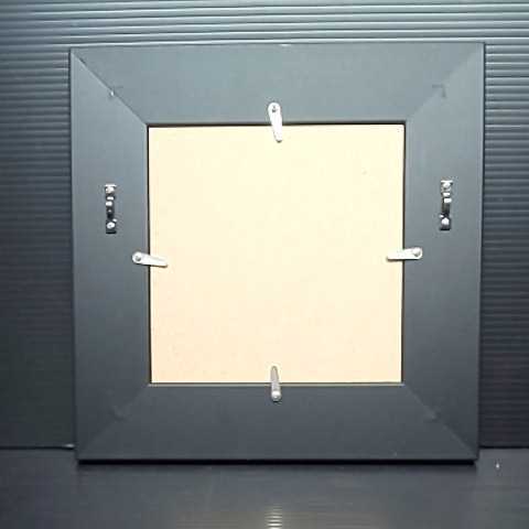 額縁 正方形 １５センチ ＭＤＦ製シルバー 水彩画・デッサン画に アートフレーム_画像5