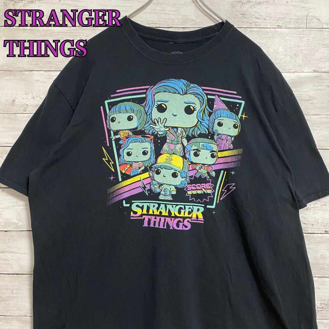 【入手困難】STRANGER THINGS ストレンジャーシンクス　Tシャツ　ゆったり　Netflix ネットフリックス　オーバーサイズ　ビッグプリント_画像1