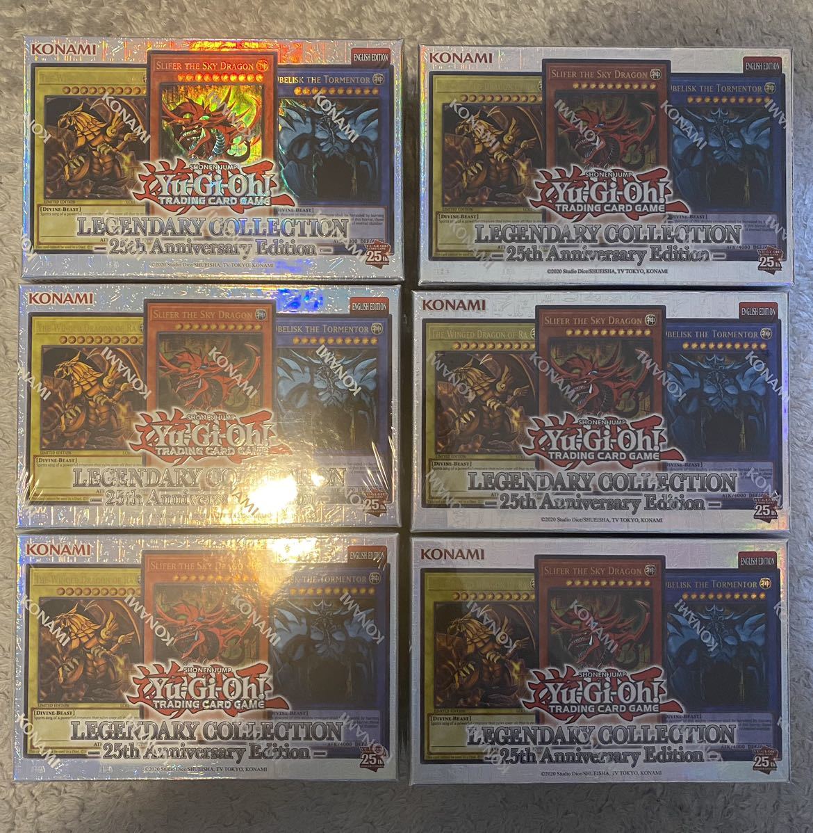レジェンダリーコレクション 25th EU版 新品未開封 6box(1カートン