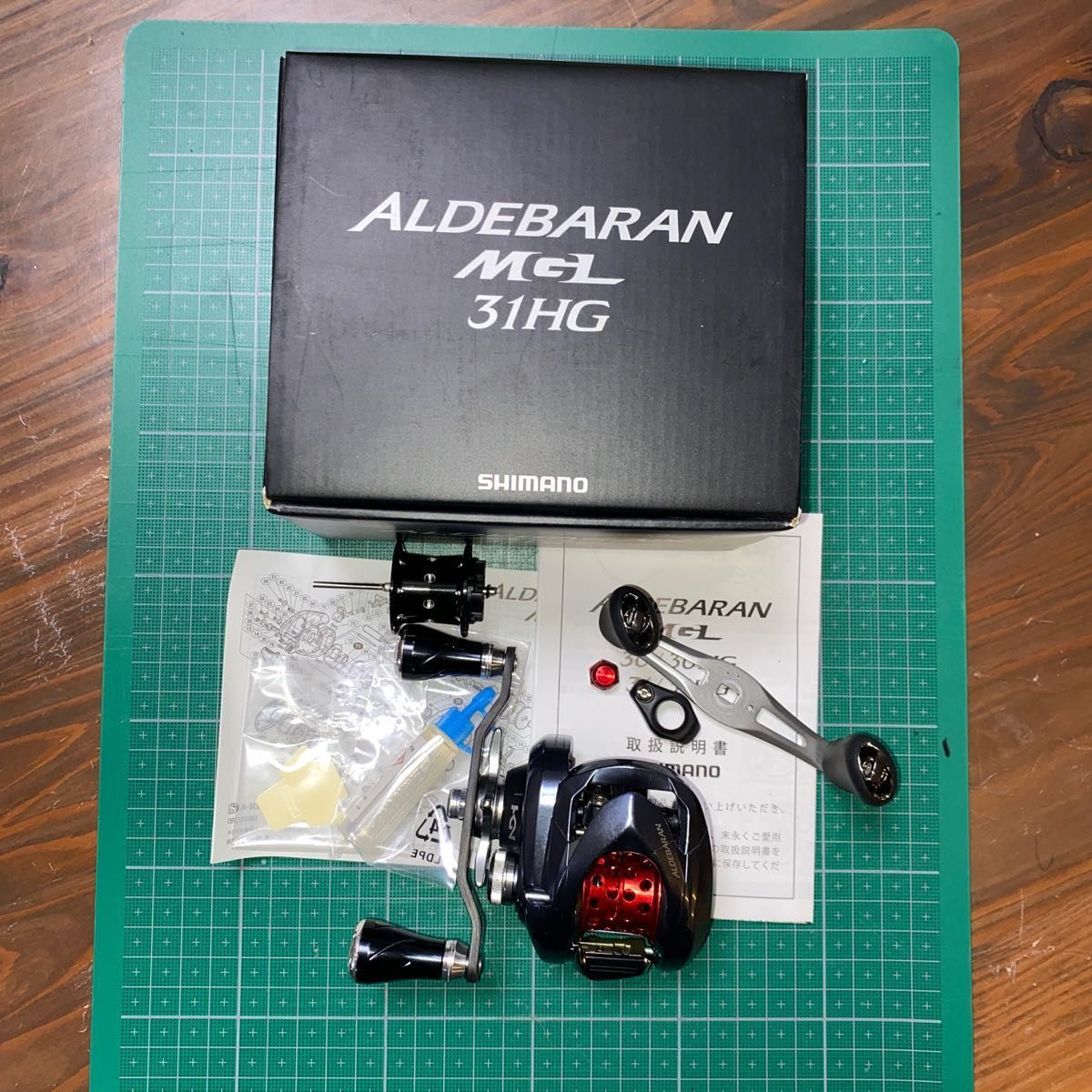 シマノ アルデバランMGL31HG KTFスプール ゴメクサスハンドル