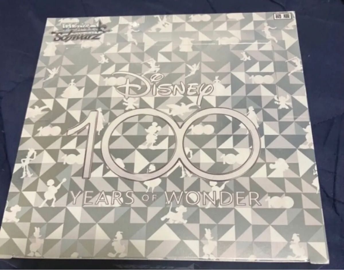 Disney100 ヴァイスシュヴァルツ BOX 新品未開封 シュリンク付